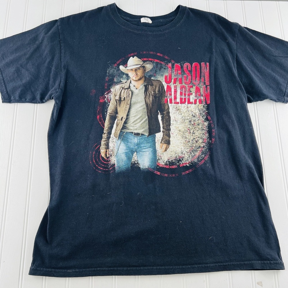 Jason Aldean 2012 Tour‎ Dbl Sided T Shirt  Concert Shirt Anvil Med Country Music